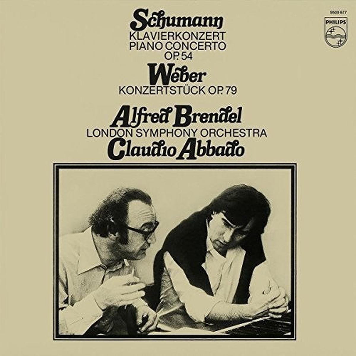 Alfred Brendel: Schumann Piano Concerto in a Minor / Weber: Konzer – VINYL LP