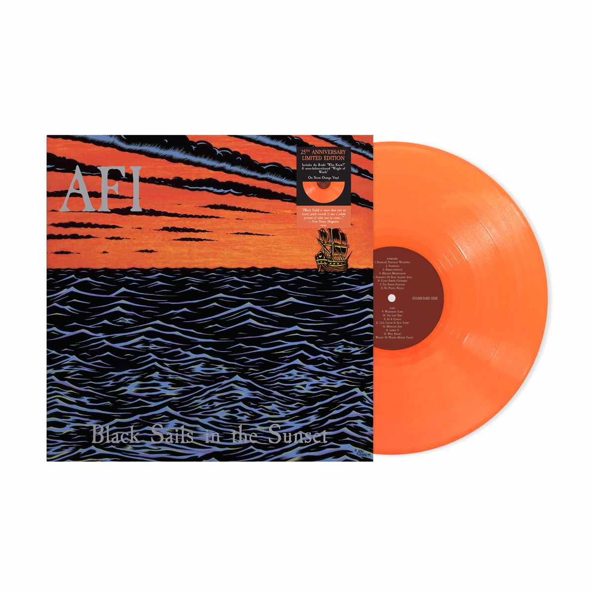 Black Sails In The Sunset: Limited Neon Orange Vinyl LP