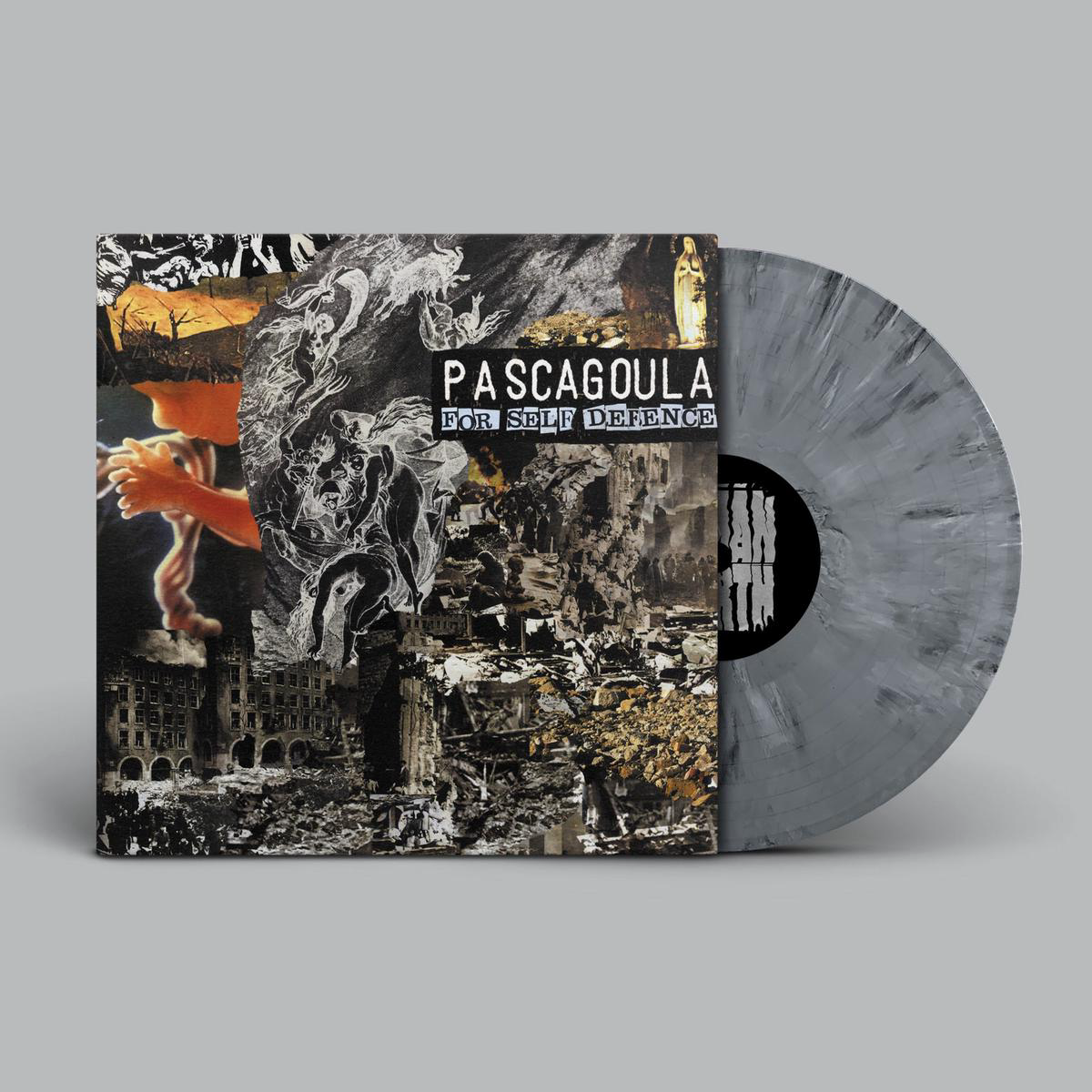 For Self Defence Limited Eco-Mix Graphite Grey Vinyl LP