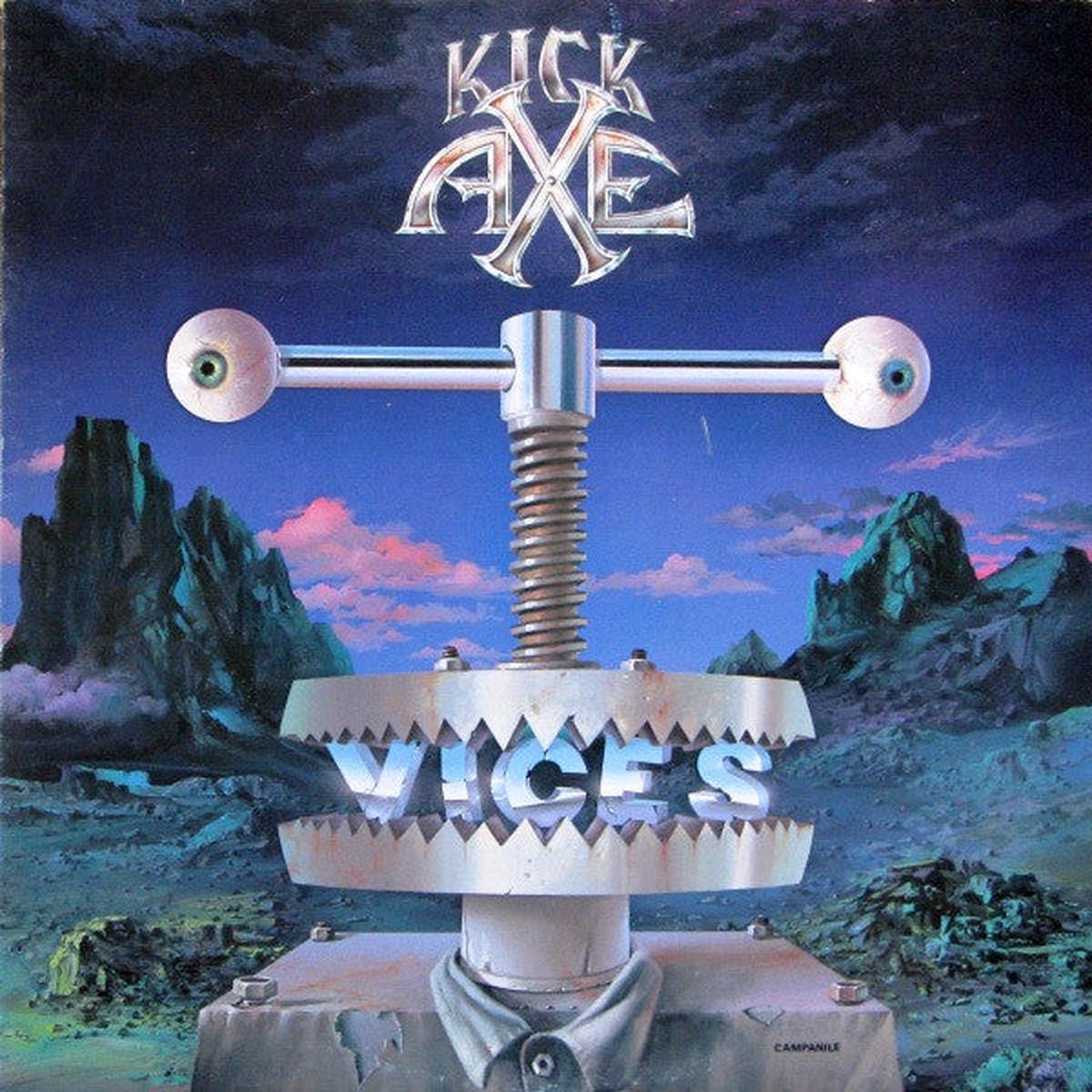 Kick Axe Vices-1984 Hard Rock / Heavy Metal (vinyl) Near Mint