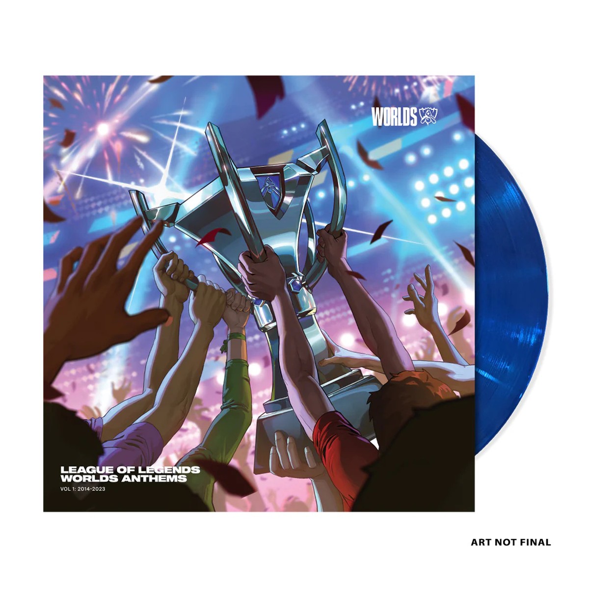 League of Legends Worlds Anthems Vol 1 (2014 – 2023): Limited Blue Vinyl LP