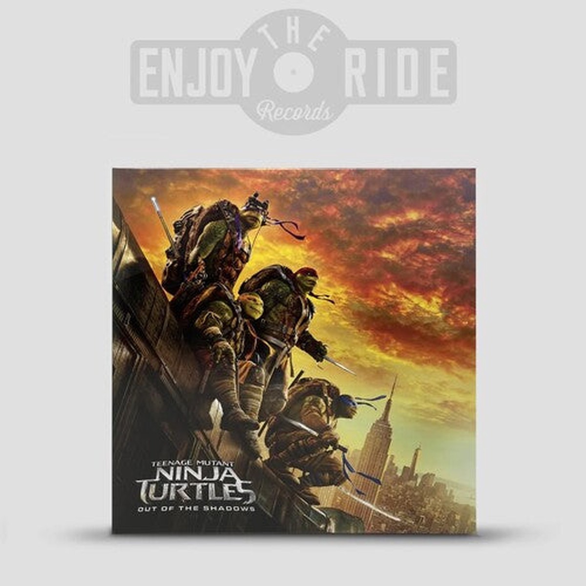 Steve Jablonsky: Teenage Mutant Ninja Turtles: Out Of The Shadows – Clear W/ Orange Purple Blue & Red Splatter – VINYL LP