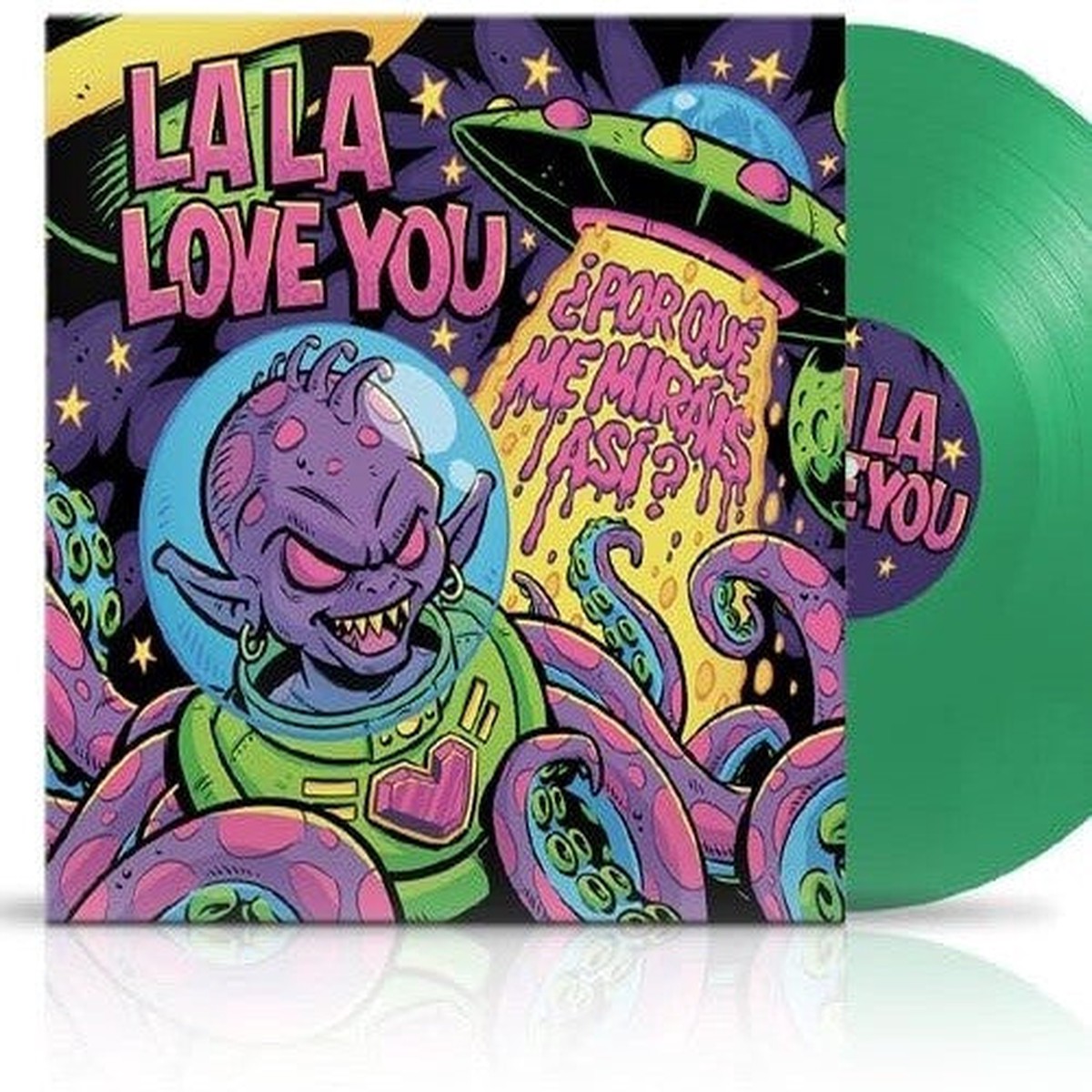 La, La, Love You: Por Que Me Mirais Asi? – Transparent Green Vinyl – VINYL LP