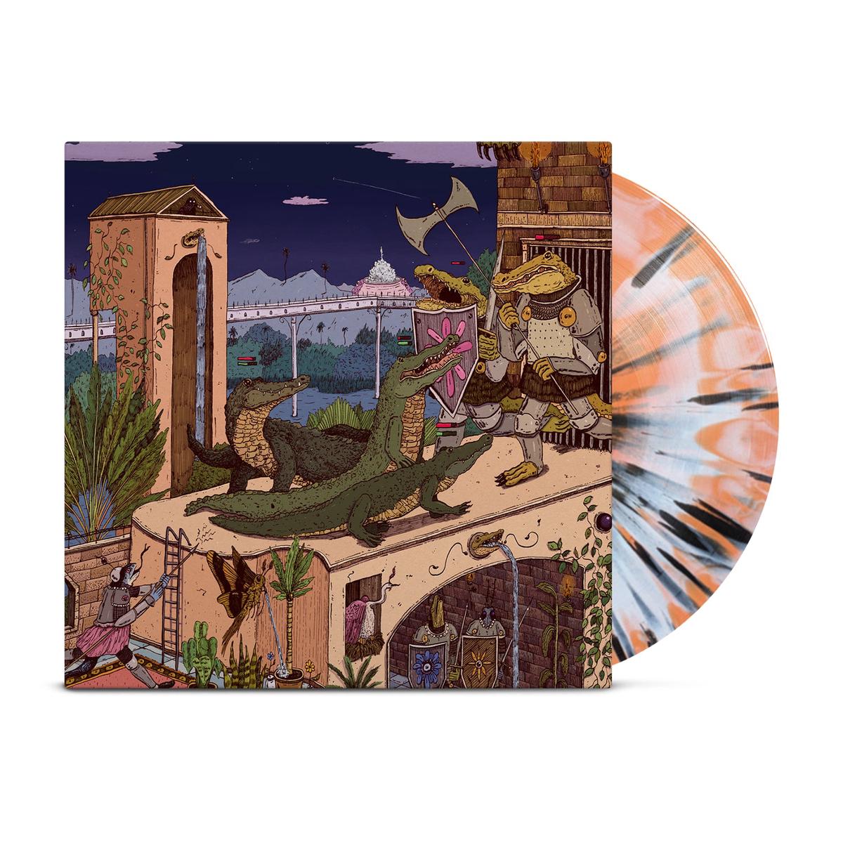 By A Thread – Orange/White Starburst w/ Black Splatter Vinyl LP – LIMITED to 100
