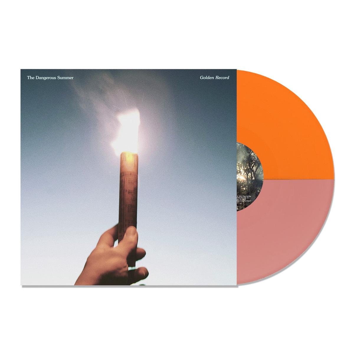 The Dangerous Summer ‘Golden Record’ Half Orange Half Pink LP