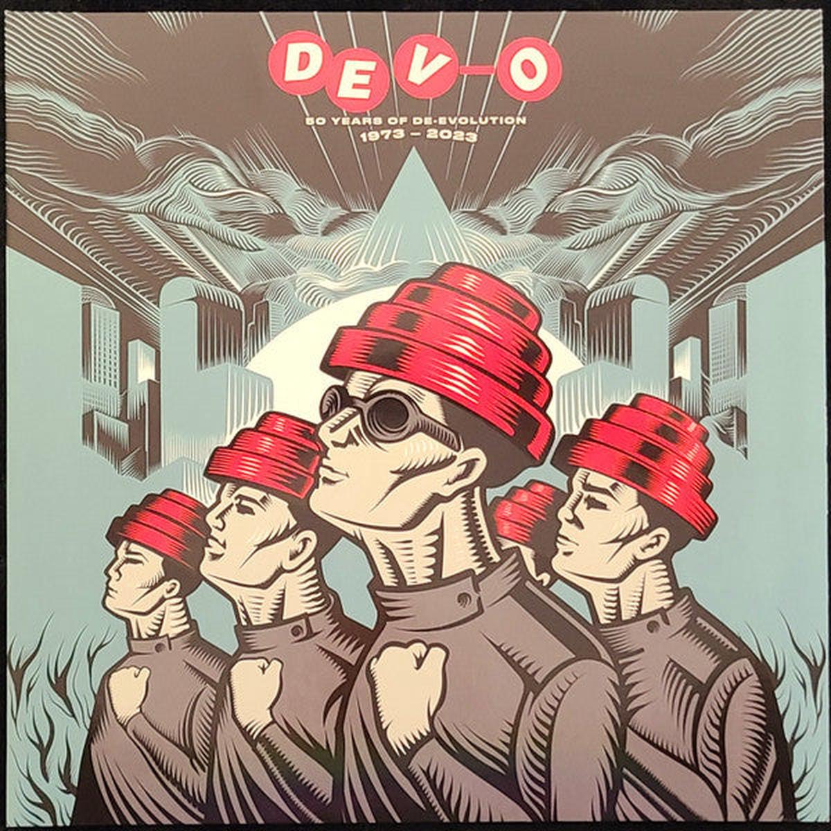 DEVO – 50 YEARS OF DE-EVOLUTION : BLACK 2LP SET – LP
