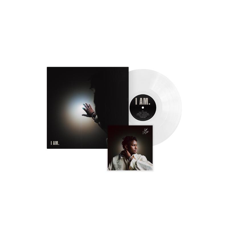 I AM. – White Vinyl (Signed)
