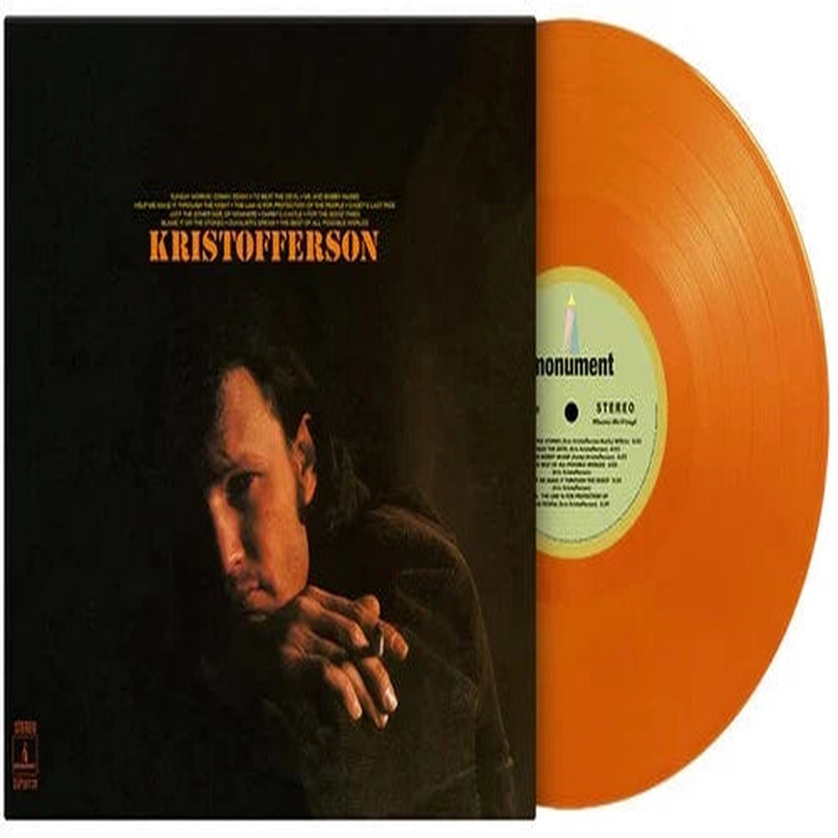 KRISTOFFERSON, KRIS – KRISTOFFERSON : ORANGE 180-GRAM VINYL – LP