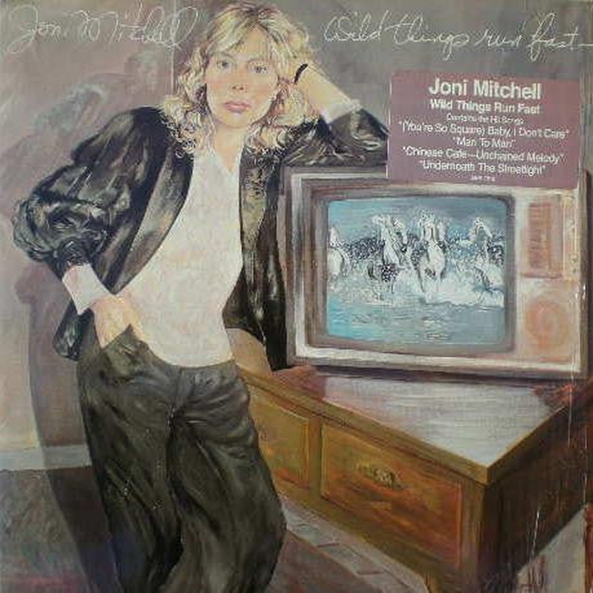 MITCHELL, JONI – WILD THINGS RUN FAST (US PRESS) – LP