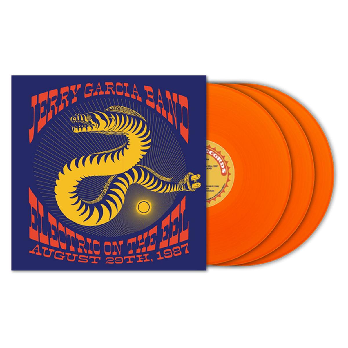 Jerry Garcia Band – Electric on the Eel: August 29th, 1987 – 3LP – Orange Sunshine Vinyl [RSD Black Friday 2024]