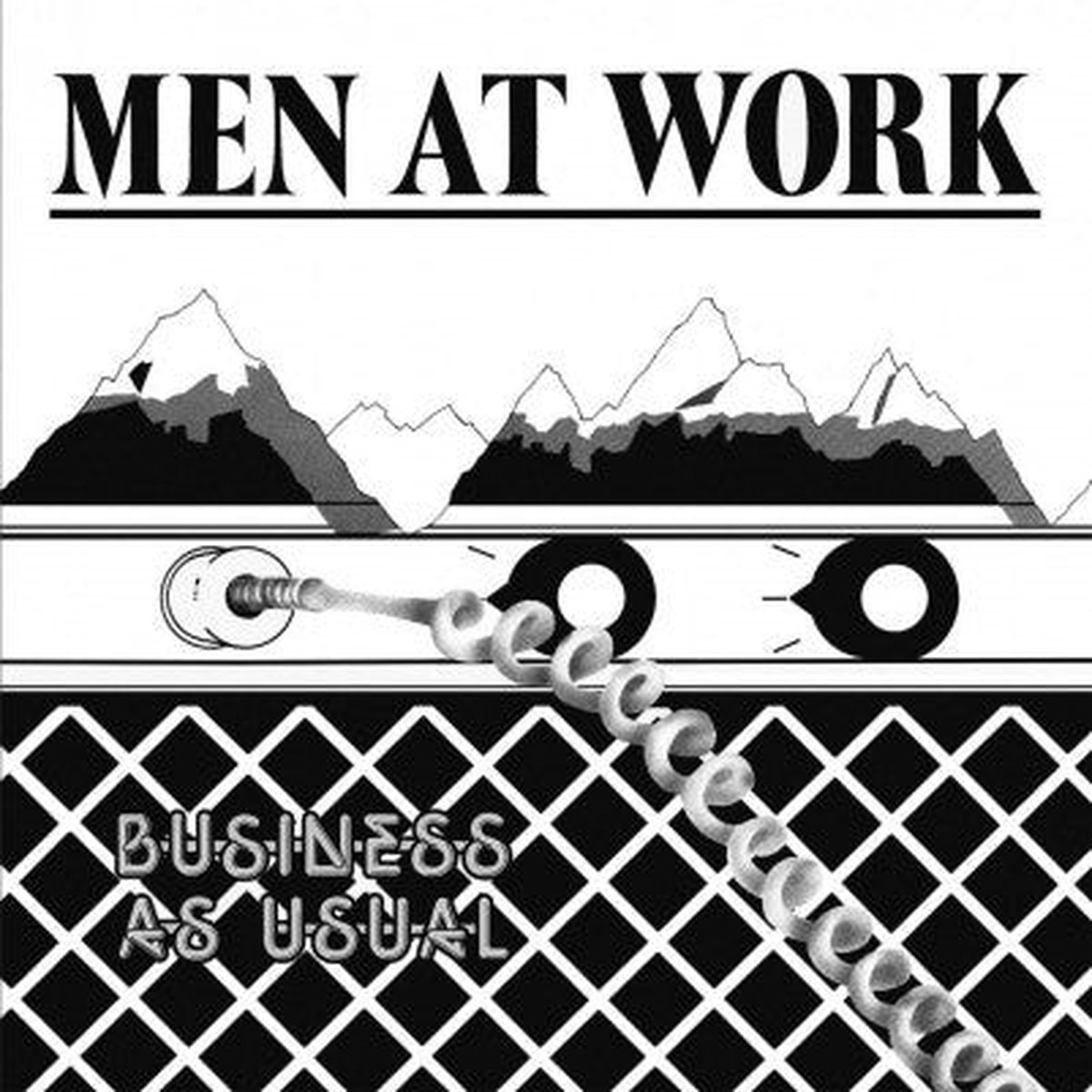 MEN AT WORK – BUSINESS AS USUAL : 180 GRAM VINYL – LP