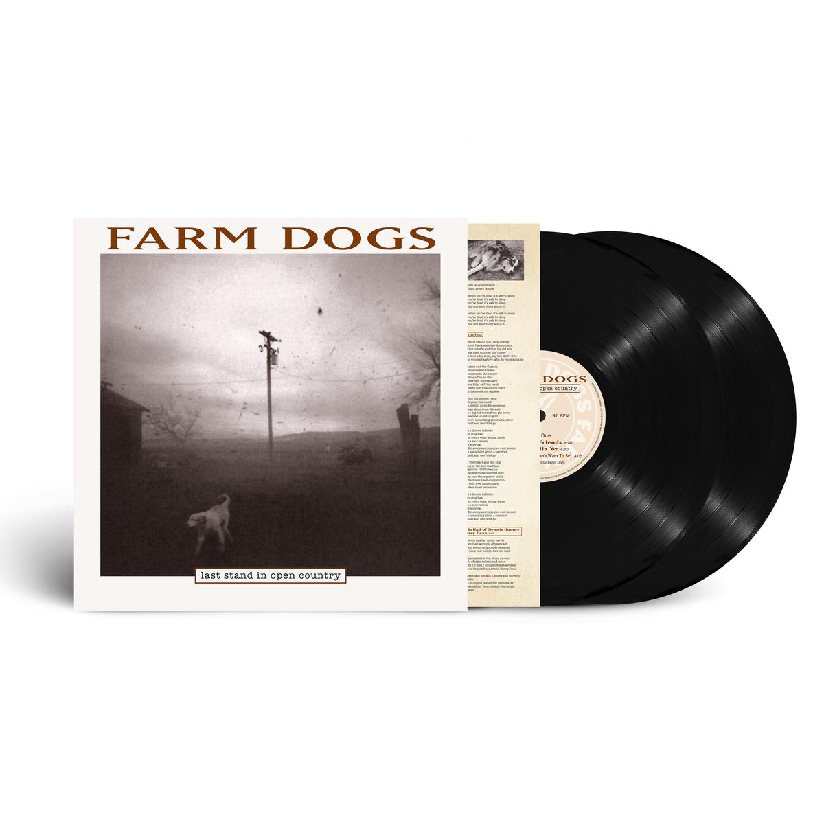 THE FARM DOGS 8211 Last Stand In Open Country 8211 2 LP 8211 140g Black Vinyl RSD 2024