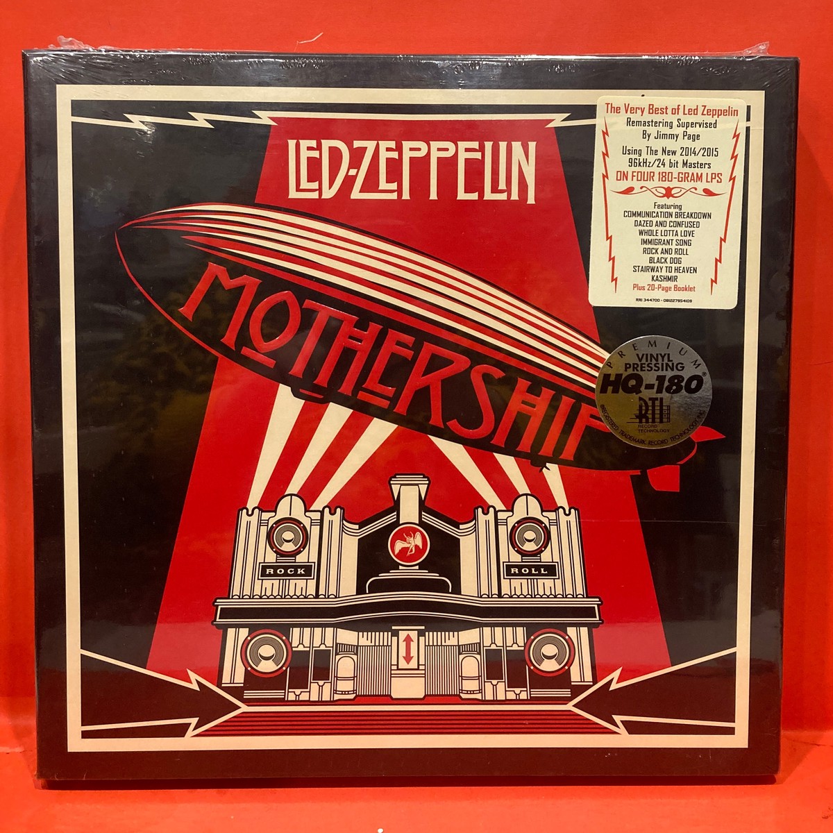 LED ZEPPELIN – MOTHERSHIP – HQ- 180g 4x LP – DELUXE VINYL BOX SET