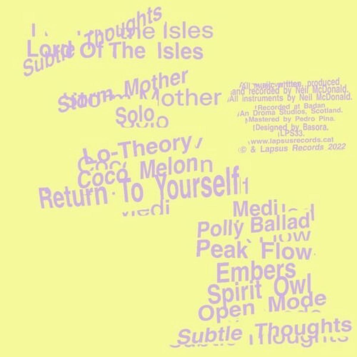 Lord of the Isles – Subtle Thoughts (LP)