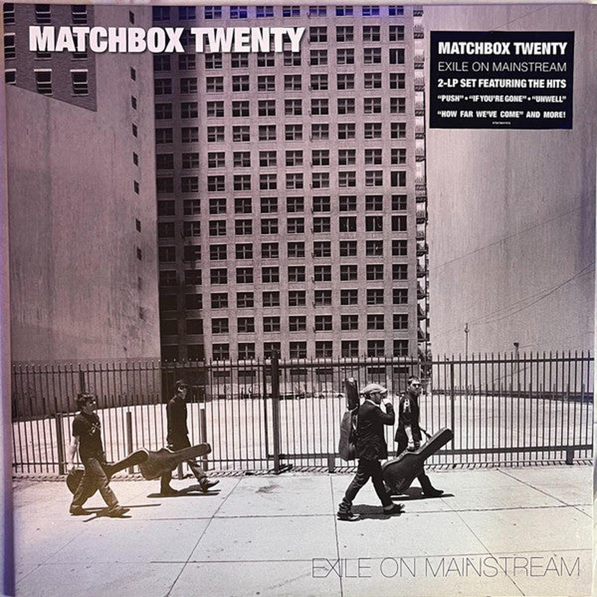 MATCHBOX TWENTY – EXILE ON MAINSTREAM : WHITE 2LP SET – LP