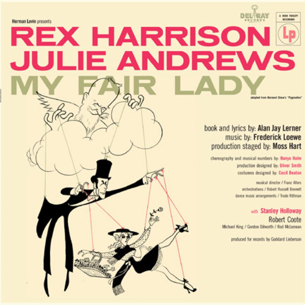 Rex Harrison & Julie Andrews & Original Broadway Cast – My Fair Lady (Broadway Cast Recording) (LP)