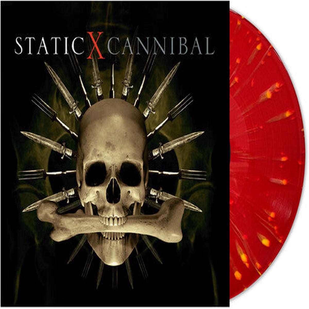 Static X: Cannibal (EXPANDED) (BLOOD & BRONZE SPLATTER VINYL) – VINYL LP