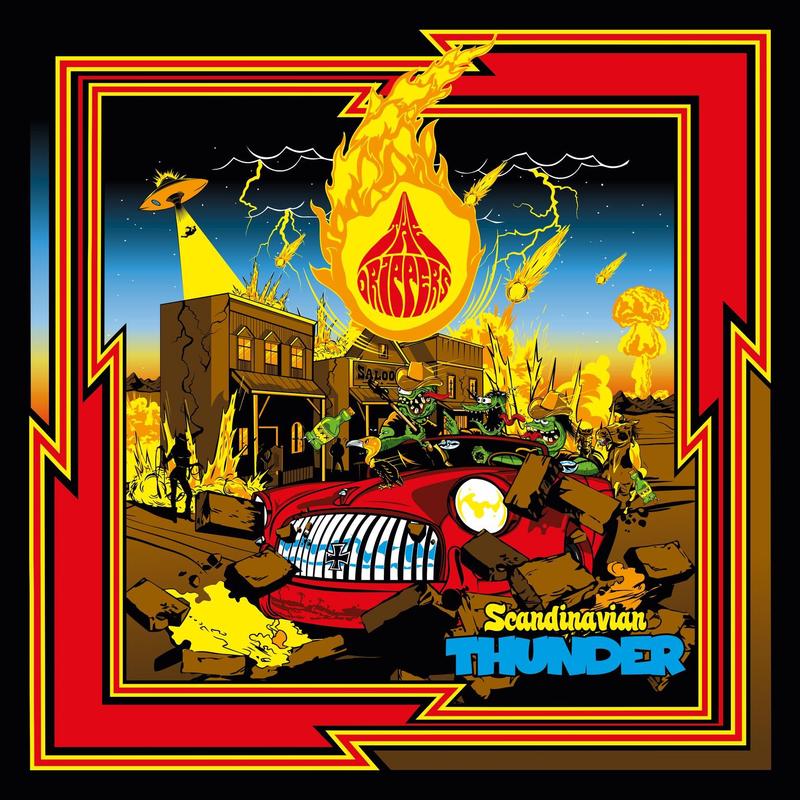 The Drippers – Scandinavian Thunder (Transparent Red Vinyl) (LP)