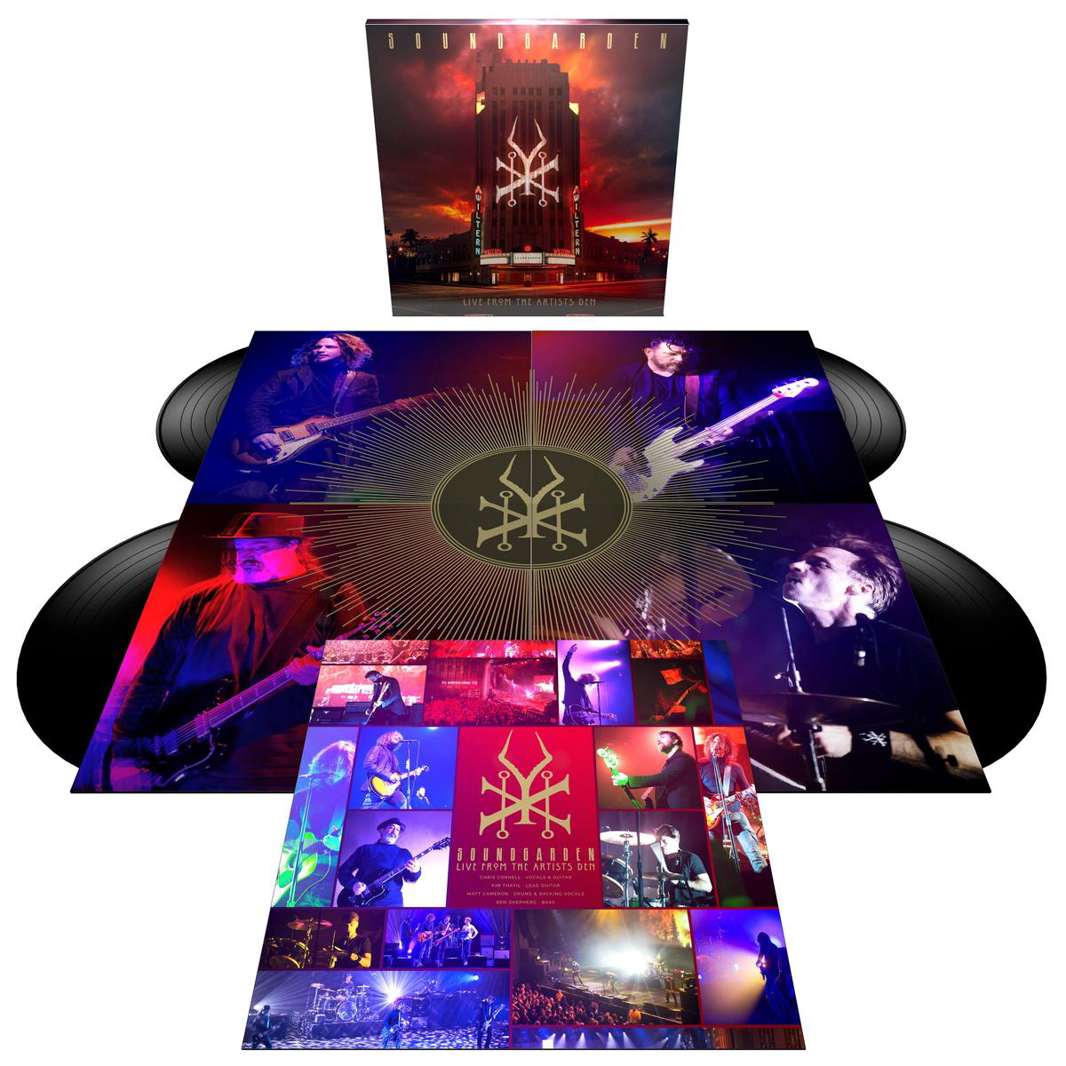Live From The Artists Den Limited Vinyl 4LP Set