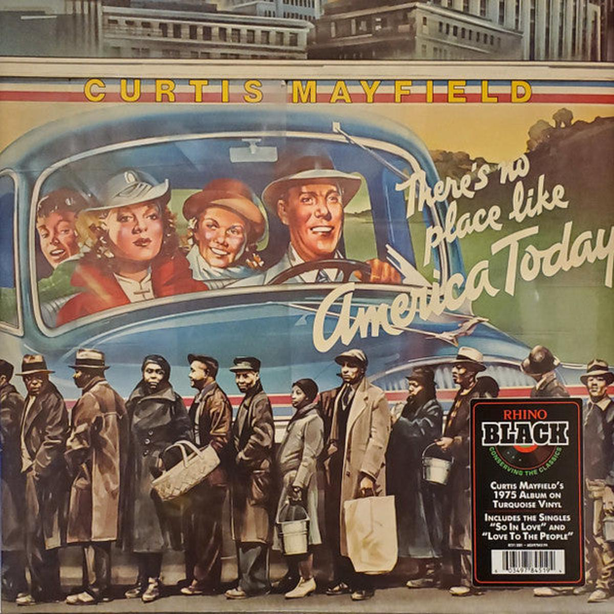 MAYFIELD CURTIS 8211 THERE8217S NO PLACE LIKE AMERICA BLUE 8211 LP