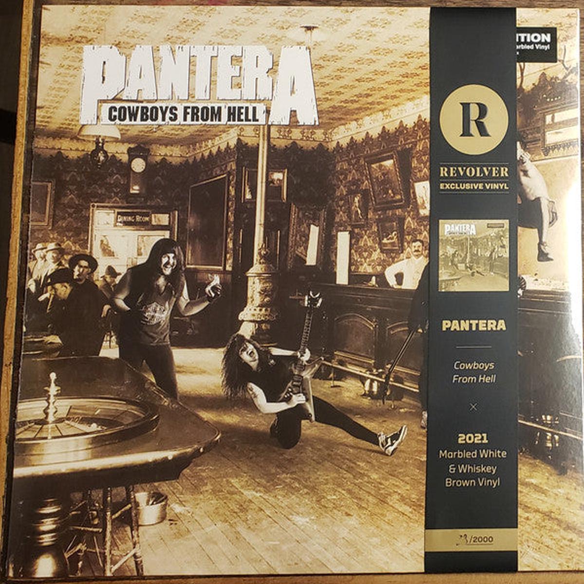 PANTERA – COWBOYS FROM HELL : COLOURED VINYL – LP
