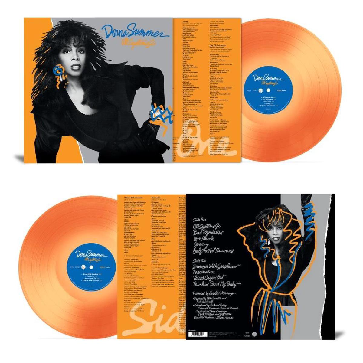 All Systems Go Limited Edition Translucent Orange Vinyl LP