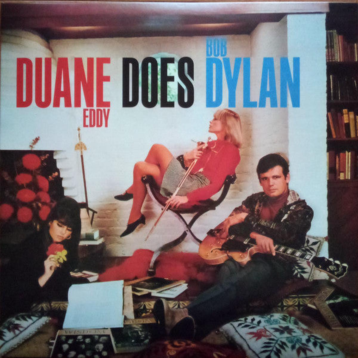EDDY DUANE 8211 DUANE EDDY DOES BOB DYLAN RED VINYL 8211 LP