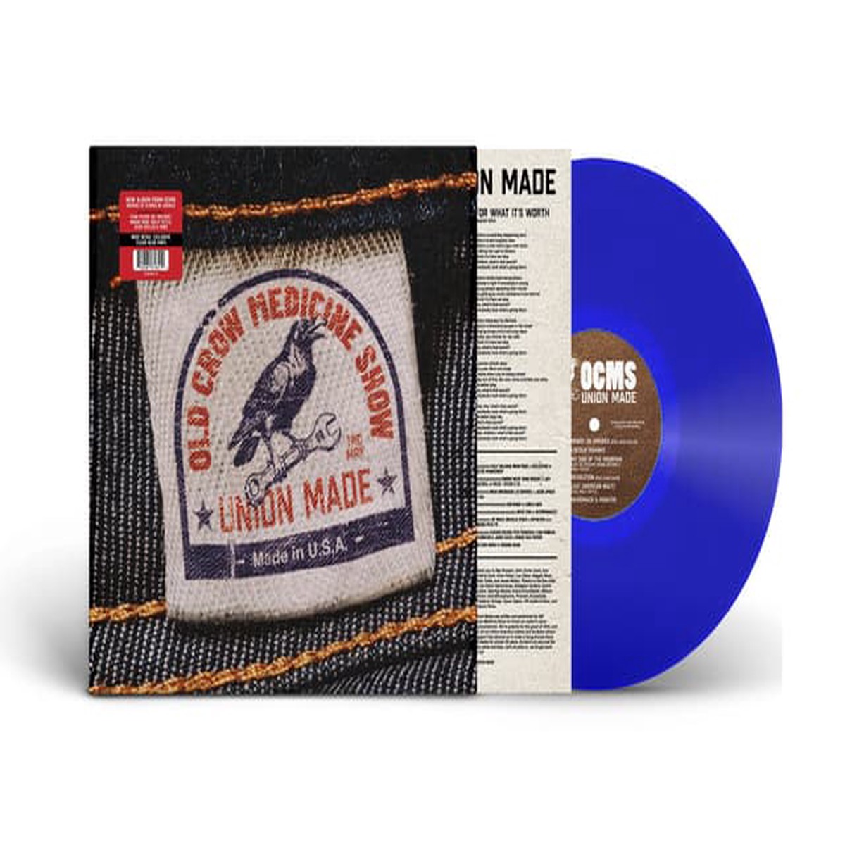 OLD CROW MEDICINE SHOW – UNION MADE : BLUE VINYL – LP