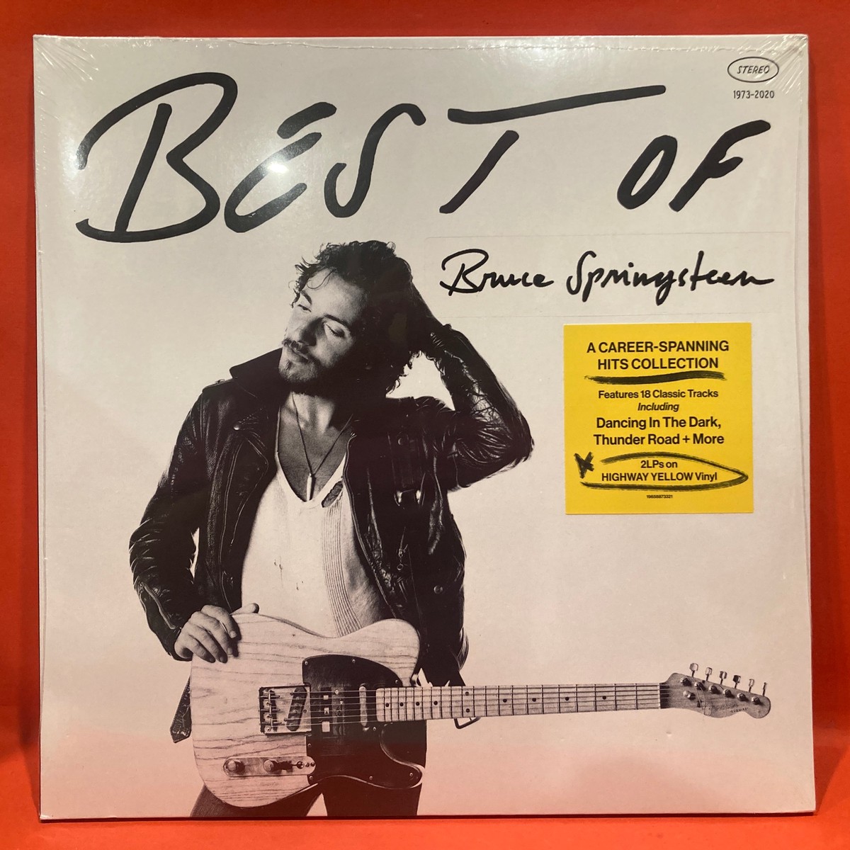 BRUCE SPRINGSTEEN – BEST OF – 2X LP – HIGHWAY YELLOW VINYL (NEW /SEALED)