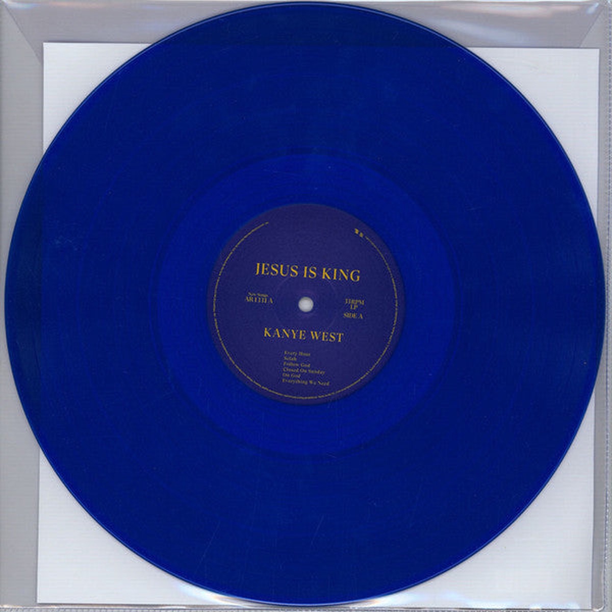 WEST, KANYE – JESUS IS KING : BLUE VINYL – LP