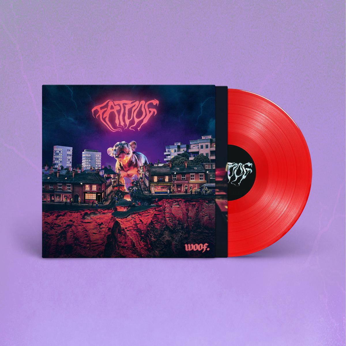 WOOF Limited Red Vinyl LP