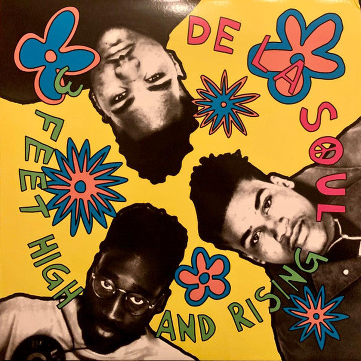 DE LA SOUL 8211 3 FEET HIGH 038 RISING 2LP MAGENTA VINYL 8211 LP