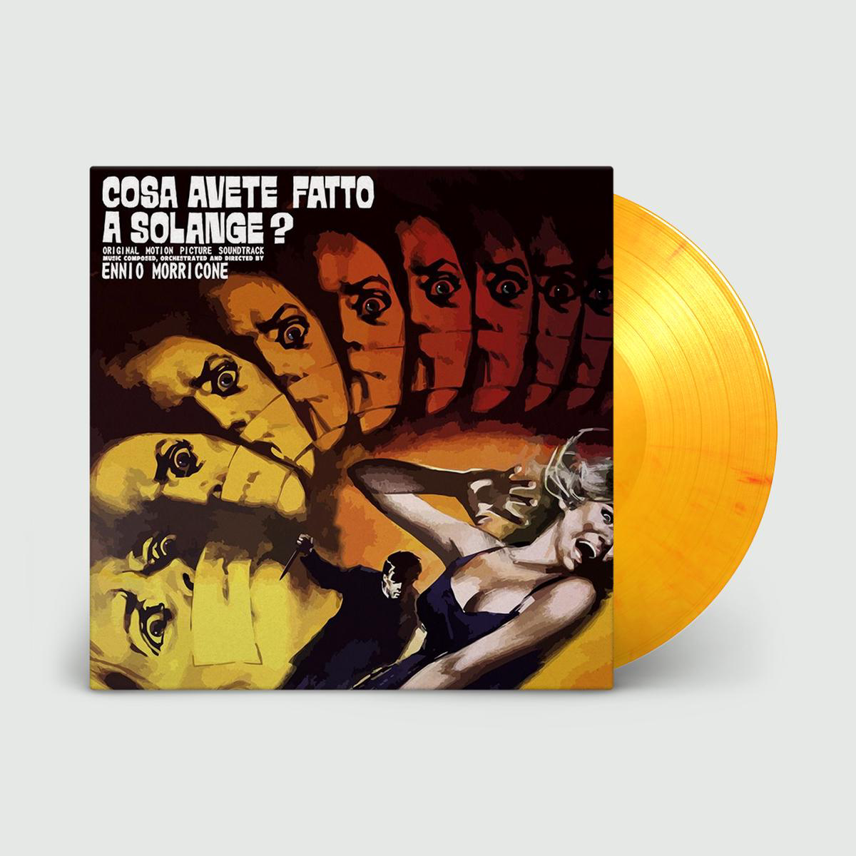 Cosa Avete Fatto A Solange (OST) Limited Edition Flaming Coloured Vinyl LP