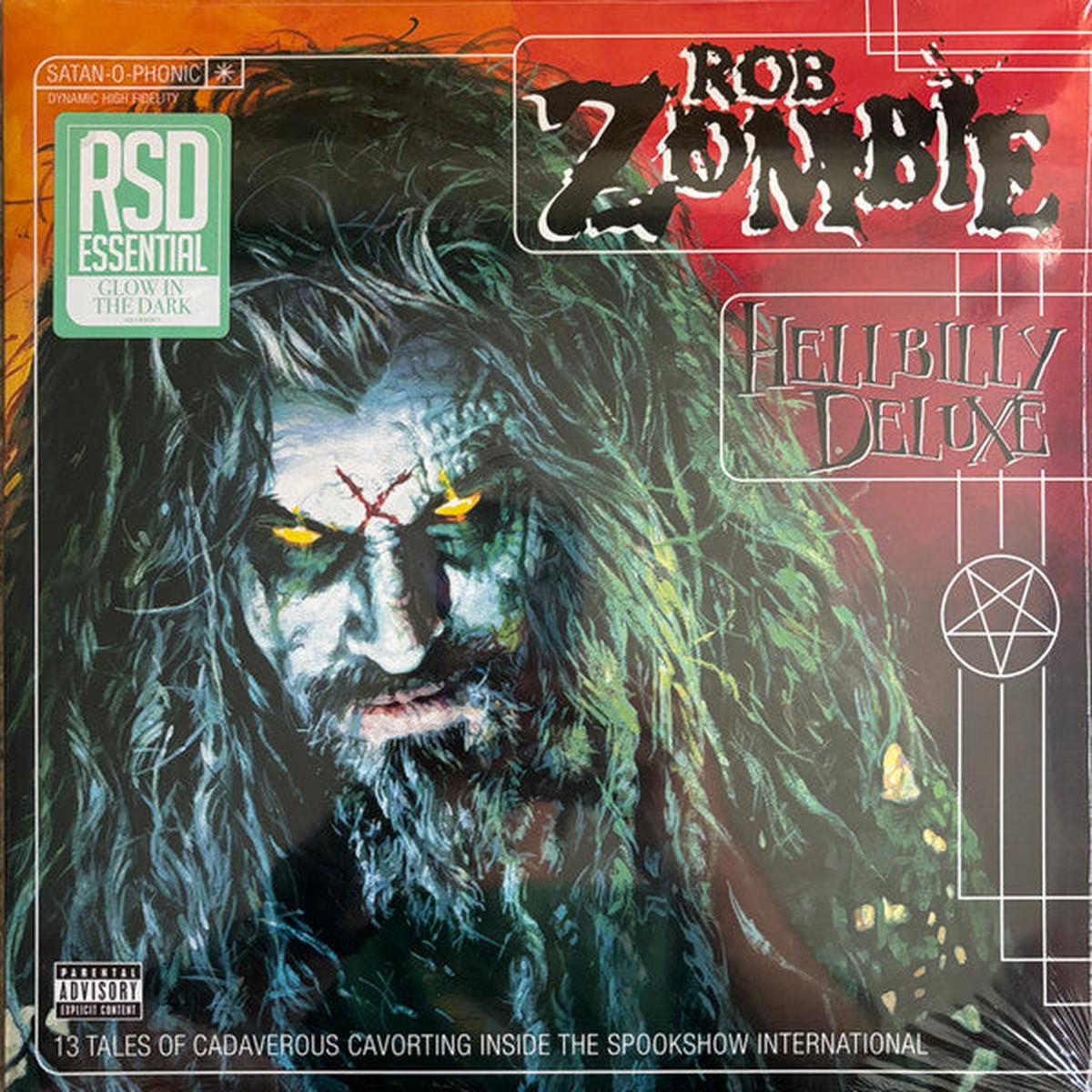 ZOMBIE ROB 8211 HELLBILLY DELUXE GLOW-IN-THE-DARK 8211 LP
