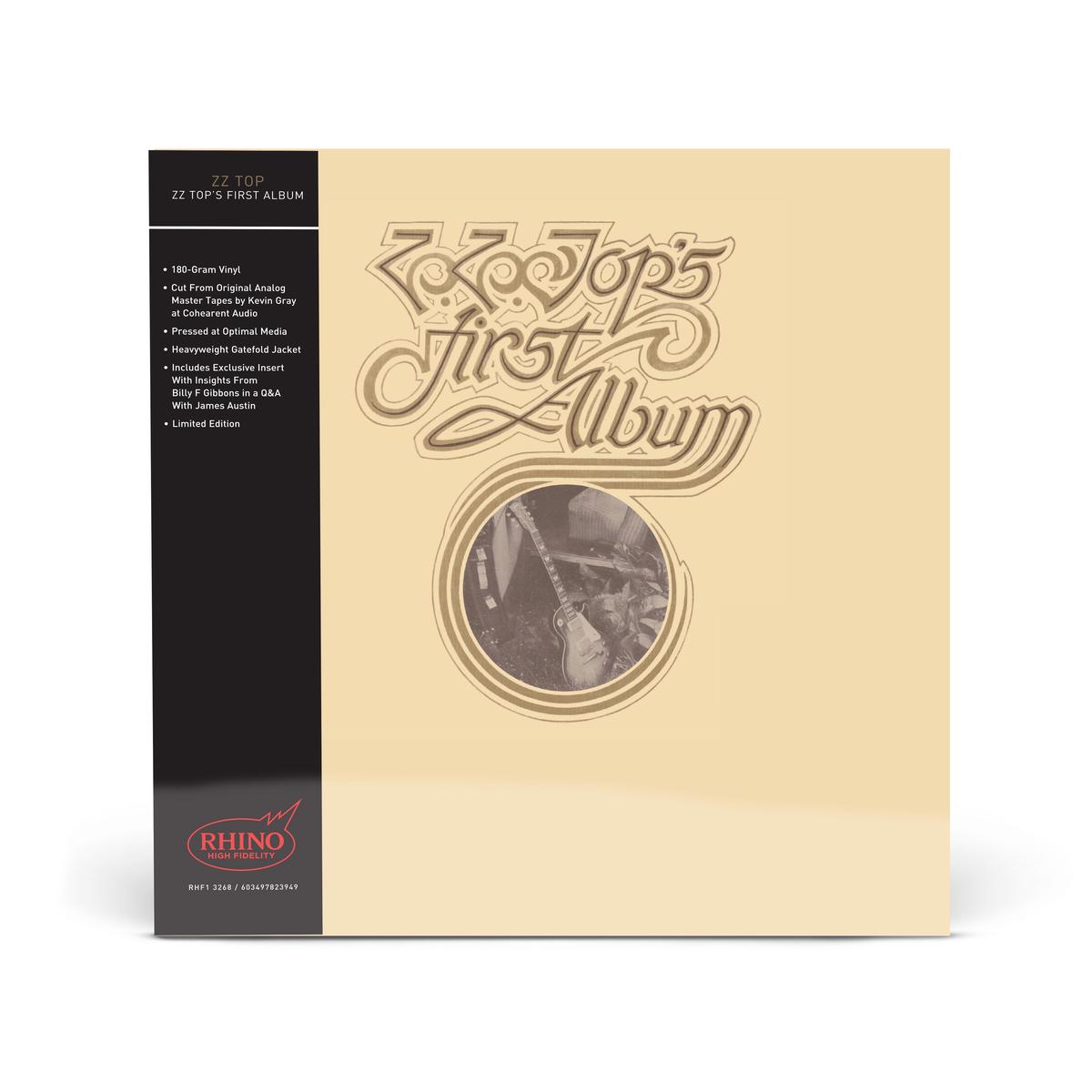 ZZ Tops First Album (Rhino High Fidelity) (Unnumbered) Vinyl [LP]