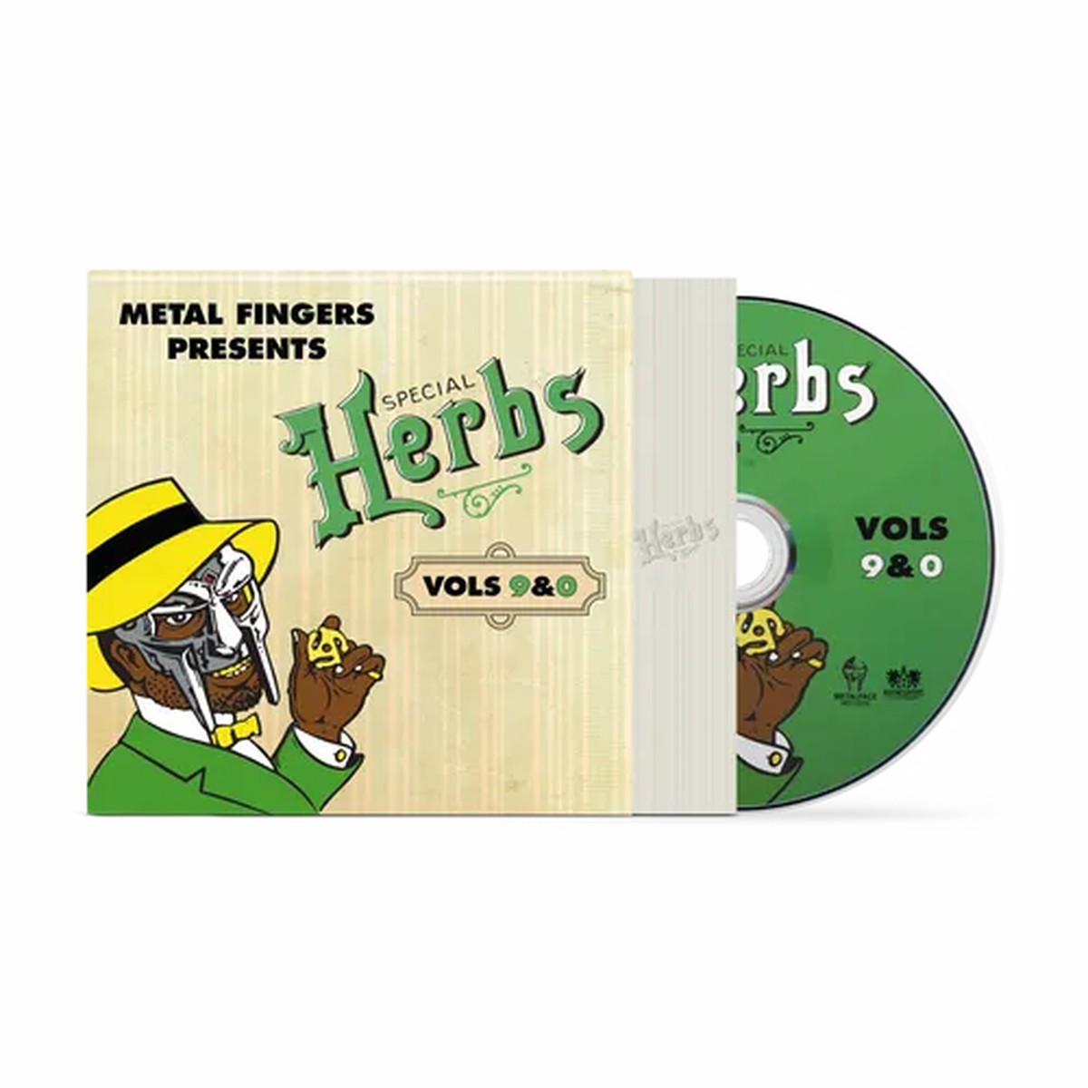 MF DOOM METAL FINGERS PRESENTS: SPECIAL HERBS VOL. 9 & 0 - CD