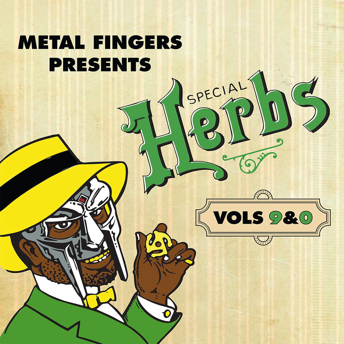 MF DOOM 8211 Metal Fingers Presents Special Herbs Vol 9 038 0 (Repress) 8211 CD SEP 5