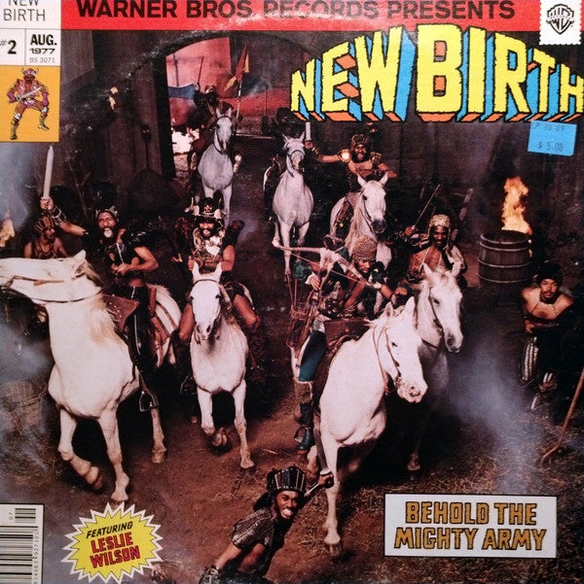New Birth Featuring Leslie Wilson - Behold The Mighty Army (LP, Album, Los)