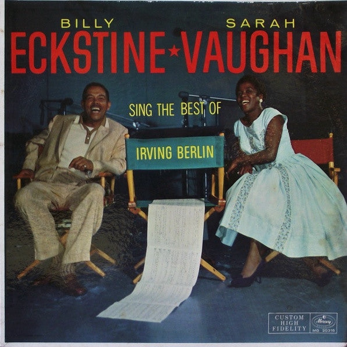 Sarah Vaughan And Billy Eckstine - Sing The Best Of Irving Berlin (LP, Album, Mono)