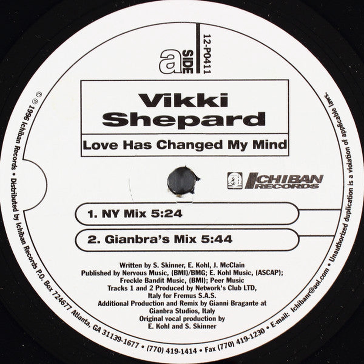 Vicki Shepard - Love Has Changed My Mind (12")