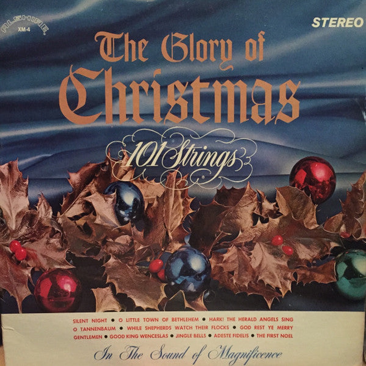 101 Strings - The Glory Of Christmas (LP, RE)