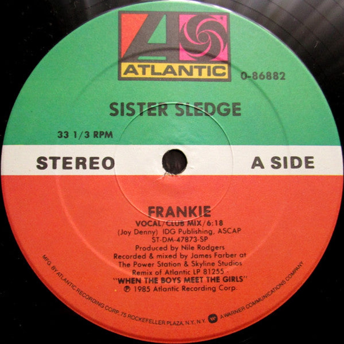 Sister Sledge - Frankie (12")
