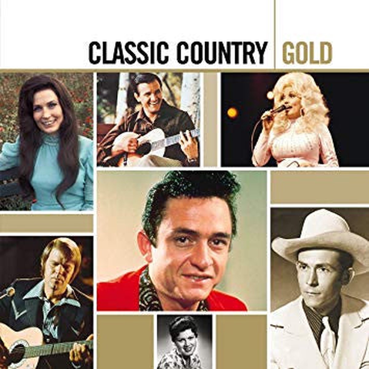 Various - Classic Country - Gold (2xLP, Comp, RE)