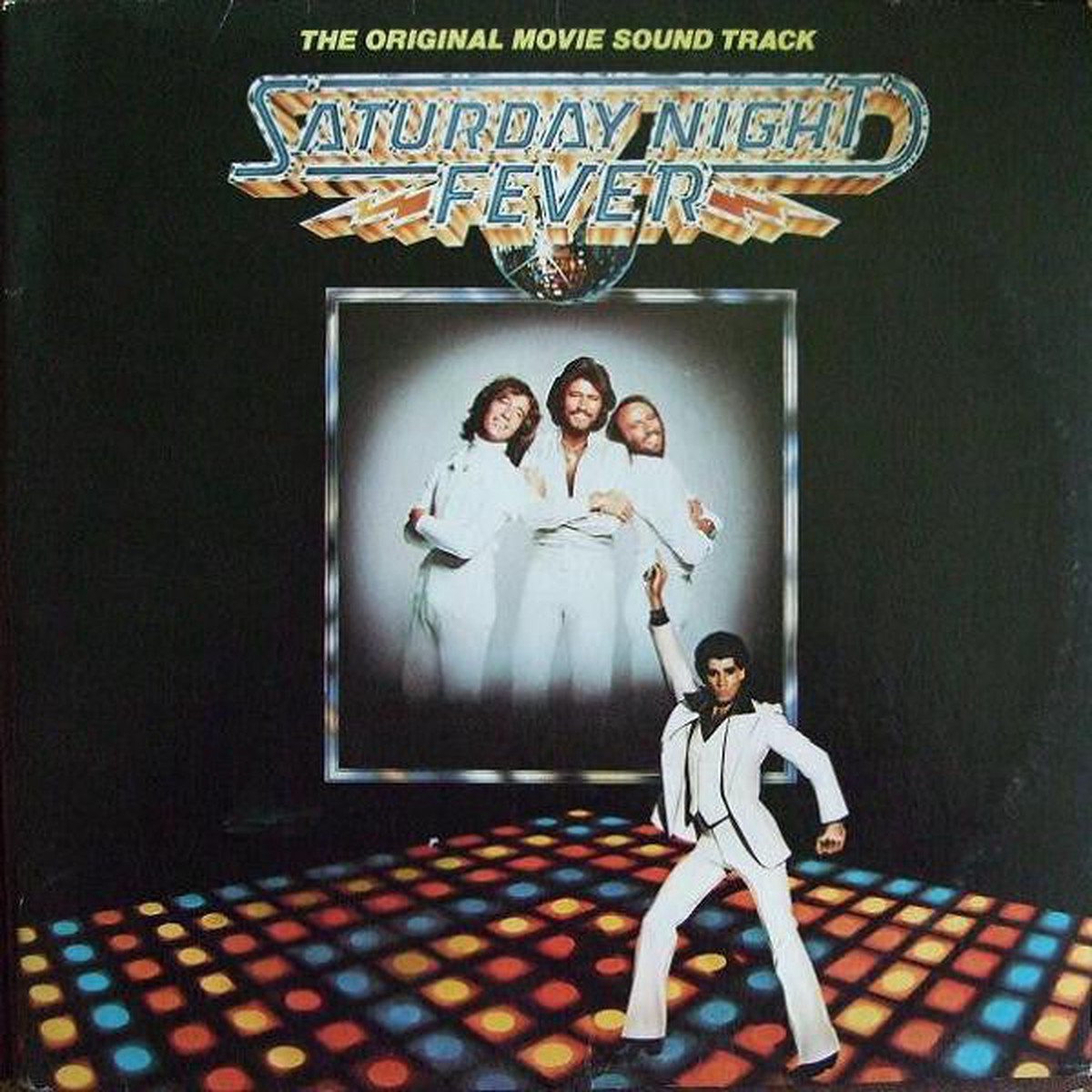 Various - Saturday Night Fever (The Original Movie Sound Track) (2xLP, Album, Comp, RP)