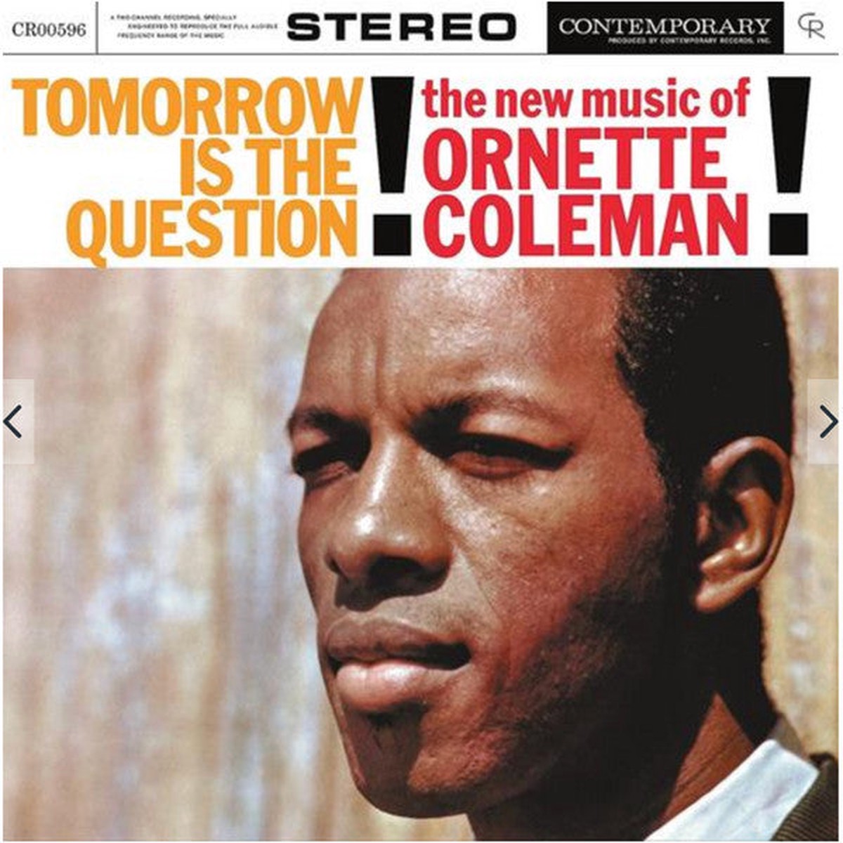 Ornette Coleman - Tomorrow Is The Question! (LP, Album, RE, 180)