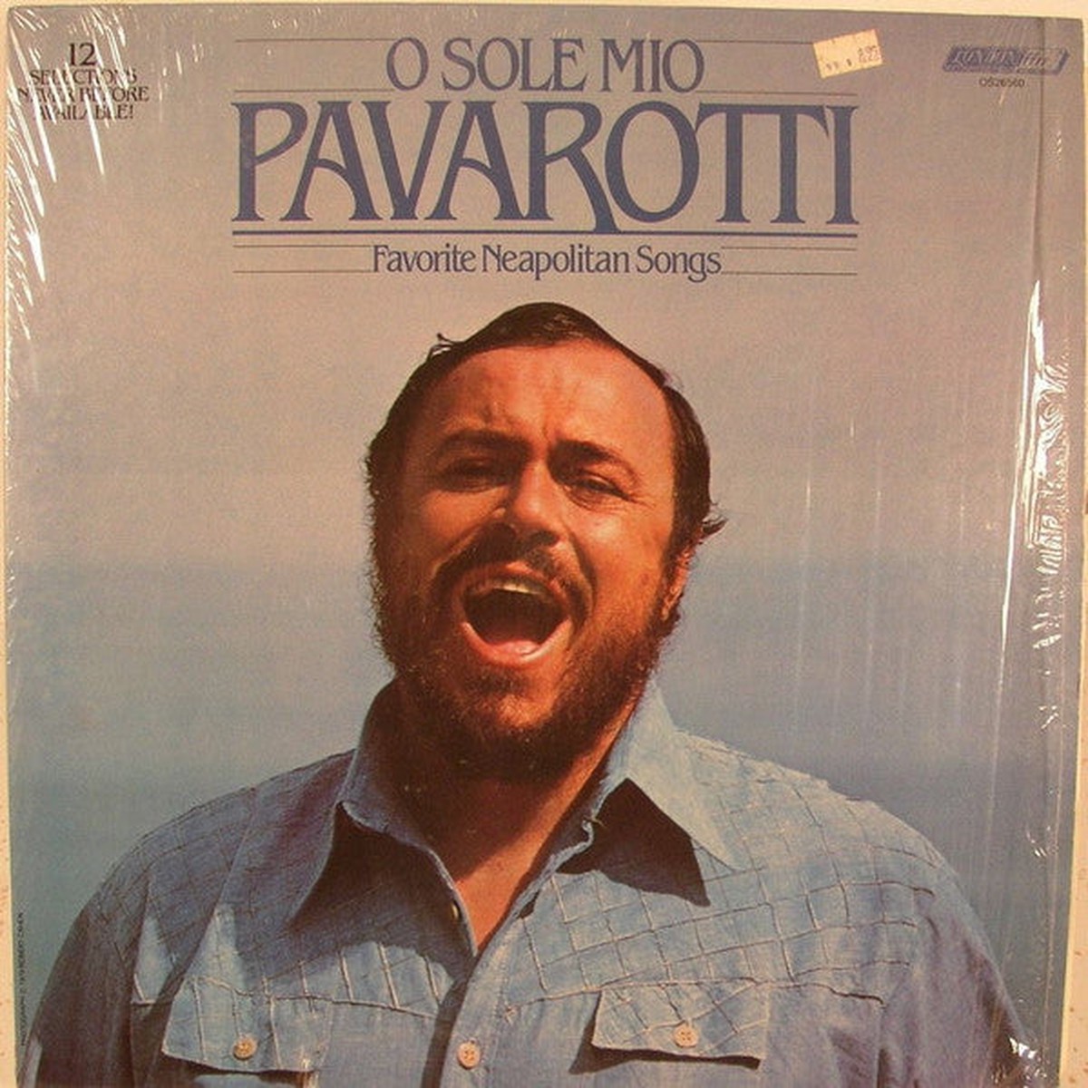 Luciano Pavarotti - O Sole Mio Favorite Neapolitan Songs (LP, Comp) #2