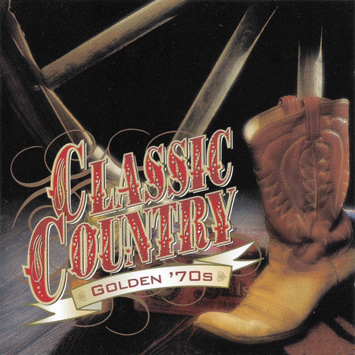 Various - Classic Country: Golden '70s (2xCD, Comp, RM)