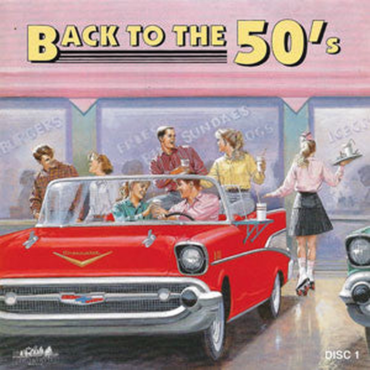 Various - Back To The 50's (2xCD, Comp)