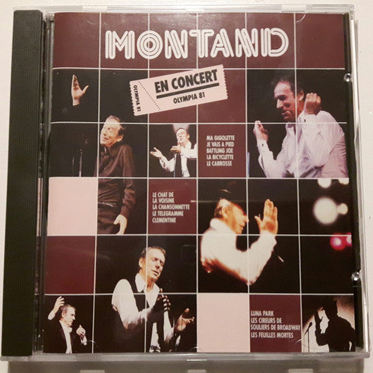 Yves Montand - Olympia 81 (CD, Album, RE)