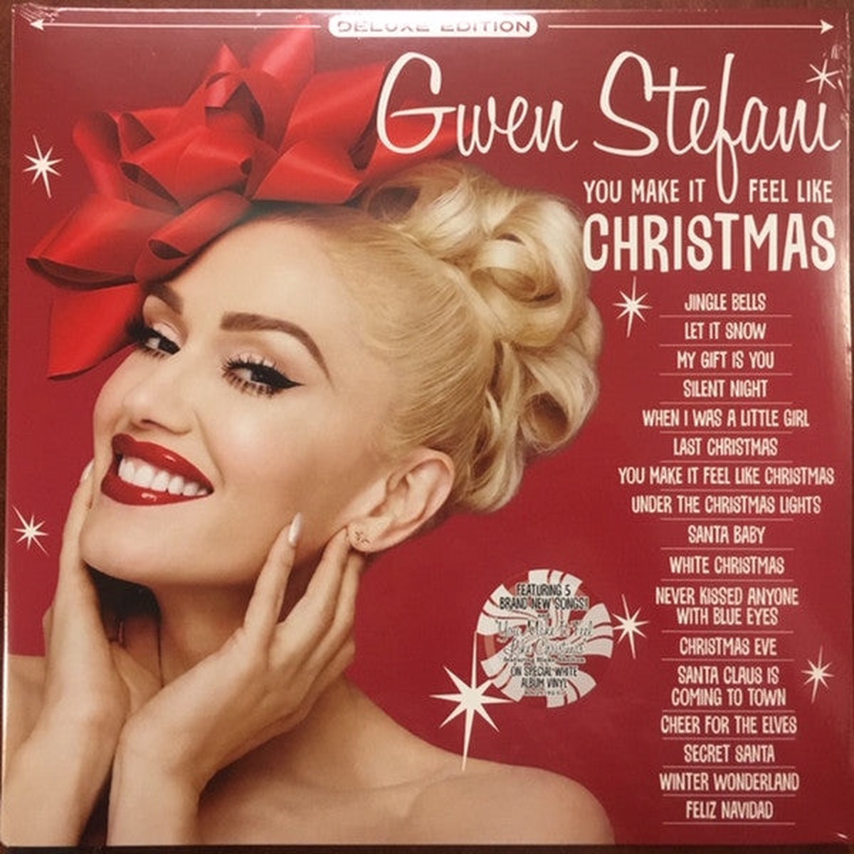 Gwen Stefani - You Make It Feel Like Christmas (2xLP, Album, Dlx, Whi)